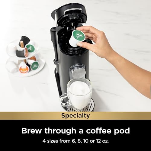 Ninja PB051 Pod & Grounds Specialty Single-Serve Coffee Maker