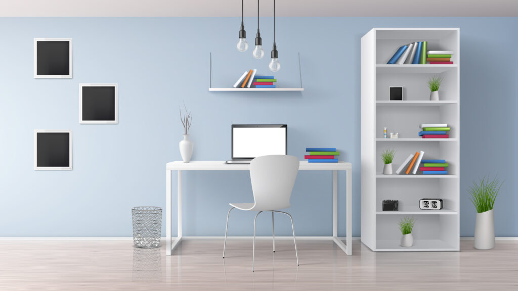 Hacks for a Multifunctional Home Office: Conquer Limited Space with Verticality!