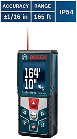 BOSCH Blaze GLM50C Laser Measure
Laser measure review