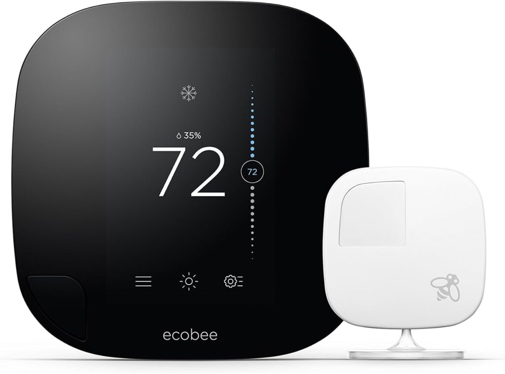 Ecobee3 Smarter Wi-Fi Thermostat with Remote Sensor, 2nd Generation