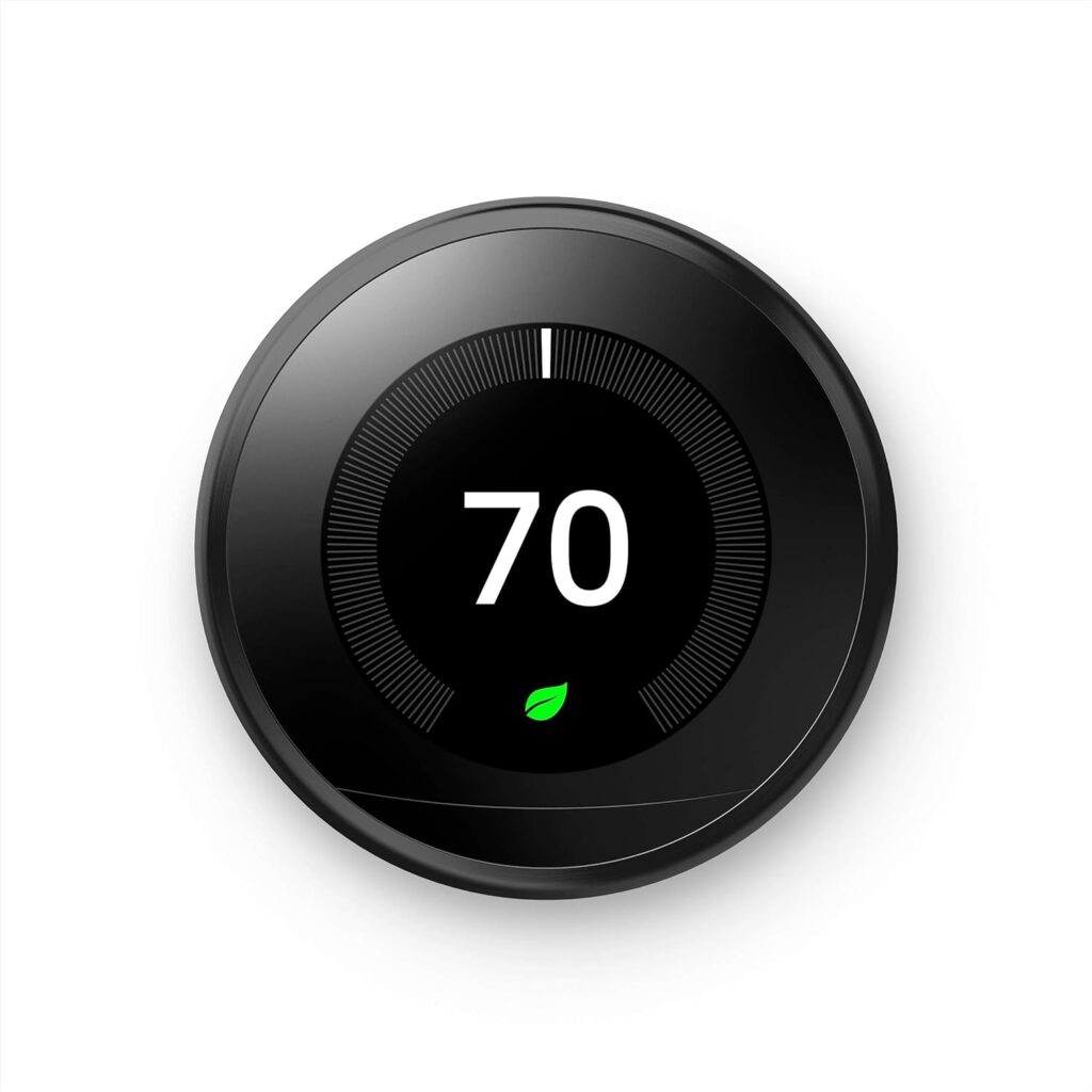 Google Nest Learning Thermostat - Programmable Smart Thermostat for Home - 3rd Generation- Works with Alexa