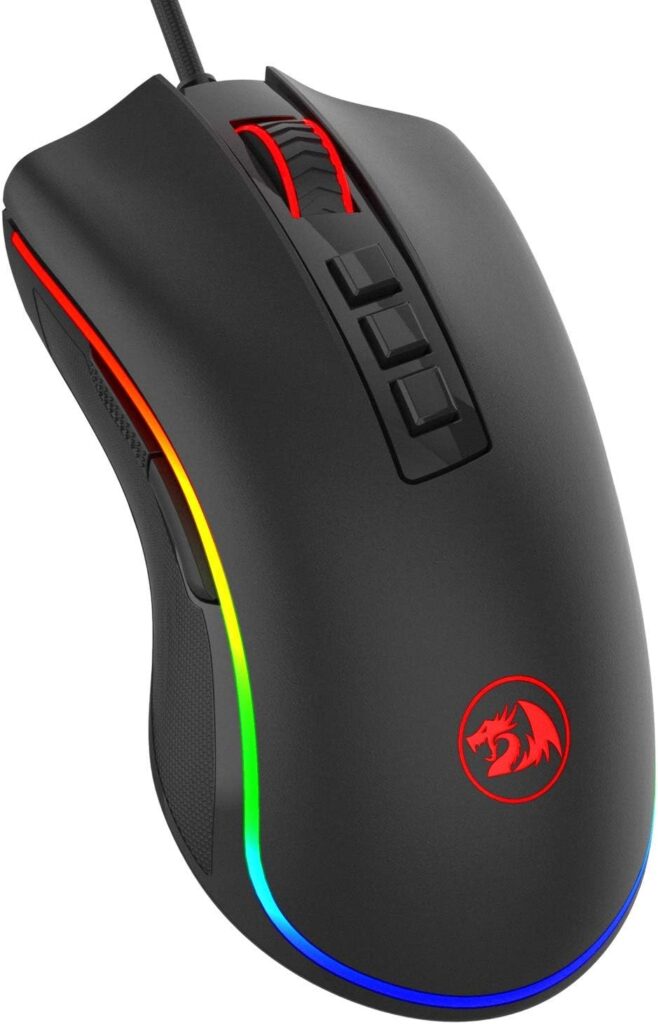 Redragon M711 Cobra (Wired) - The RGB Juggernaut (All-Genre Dominator)