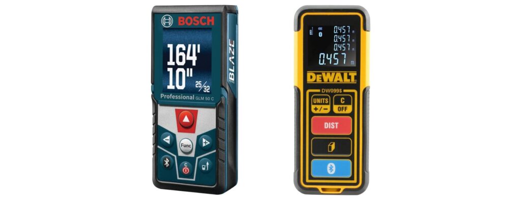 BOSCH Blaze GLM50C vs. DEWALT DW099S