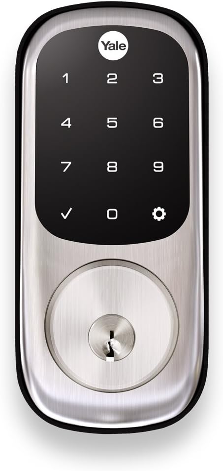 Yale Assure Lock Touchscreen with Z-Wave in Satin Nickel (YRD226)