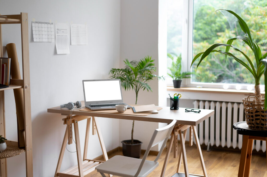 Home Office Lighting - Natural Light