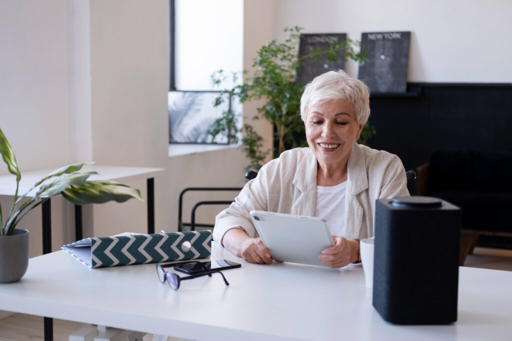 Senior Smart Speaker Setup