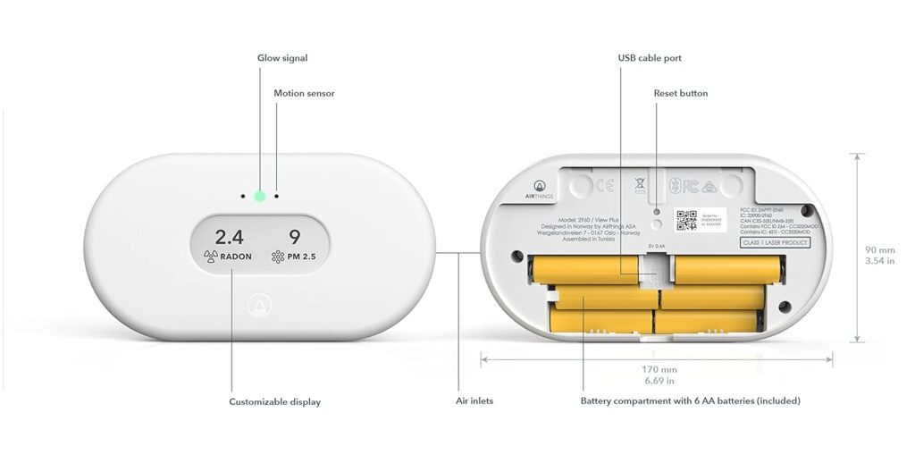 Airthings 2960 View Plus