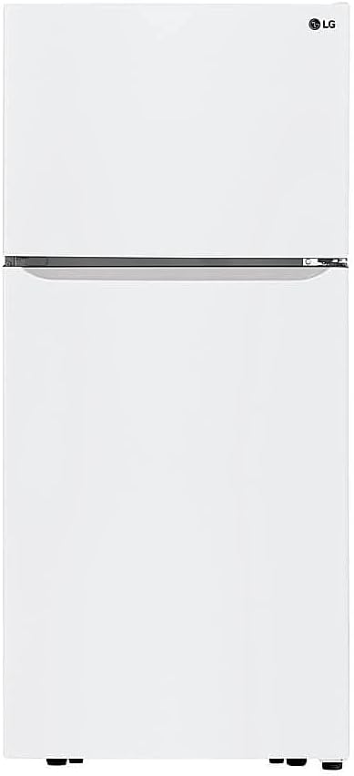 LG LTCS20020W 20.2 Cu. Ft. Top-Freezer Refrigerator - White