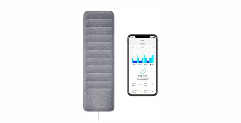 Withings Sleep Tracking Pad Sleep Analyzer under-mattress sleep tracker