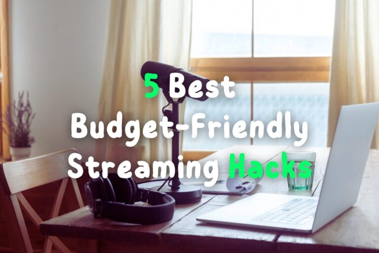 Living Gizmo’s Ultimate Guide to Budget-Friendly Streaming: 5 Essential Tech Hacks for a Pro Home Studio